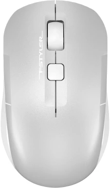 A4Tech Fstyler FB26CS Air2, беспроводная, 2000dpi, серебристый/белый
