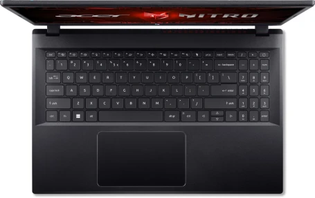 Ноутбук Acer Nitro V 15 ANV15-51-593U Core i5 13420H 16Gb SSD512Gb NVIDIA GeForce RTX4050 6Gb 15.6" IPS FHD (1920x1080) без ОС black WiFi BT Cam (NH.QNBER.003)