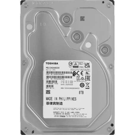 Toshiba Enterprise Capacity 3.5" 8TB SATA 6Gb/s 7200rpm 512MB (MG10ADA800E)