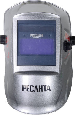 Маска сварщика Ресанта МС-2 филь.:хамел. кл.:1/1/1/2 см.экр.92x42мм серый (65/116)