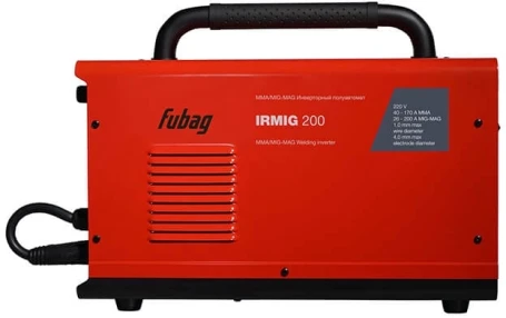 Сварочный полуавтомат Fubag IRMIG 200 инвертор MIG-MAG/ММА 10.3кВт