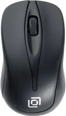 Мышь Оклик 675MW черный оптическая 1200dpi беспров. USB для ноутбука 3but (1025915)