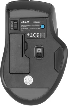Acer OMR170, беспроводная, 1600dpi, черный