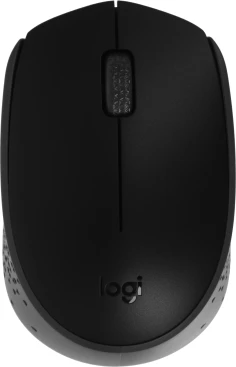 Logitech M171, беспроводная, 1000dpi, черный/серый