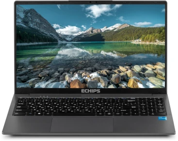 Ноутбук Echips Hot XPS15U57-1 Core i3 1025G1 8Gb SSD256Gb Intel UHD Graphics 15.6" IPS FHD (1920x1080) Windows 11 Home grey WiFi BT Cam 4500mAh