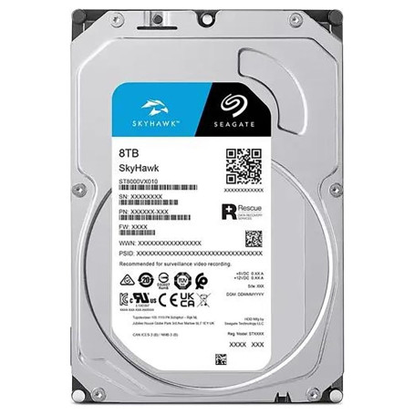 Seagate SkyHawk Surveillance 3.5" 8TB SATA 6Gb/s 7200rpm 256MB ST8000VX010