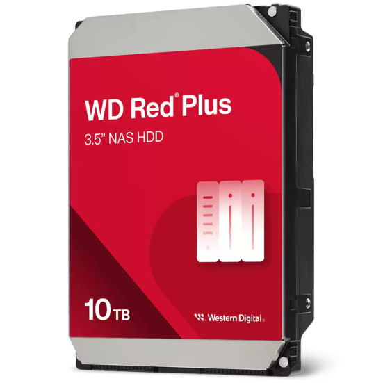 WD Red Plus 3.5" 10TB SATA 6Gb/s 7200rpm 512MB (WD100EFGX)