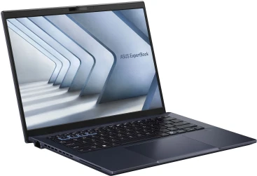 Ноутбук Asus ExpertBook B5 B5404CVA-QN0099 Core i5 1335U 16Gb SSD512Gb Intel Iris Xe graphics 14" IPS WQXGA (2560x1600) без ОС black WiFi BT Cam (90NX0701-M003L0)
