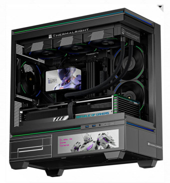Thermalright Wonder Vision 360 Turbo ARGB, LGA1700/1200/115X/AM5/AM4, Black