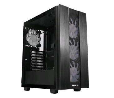CHIEFTEC HUNTER 2 GS-02B-OP, ATX, 4x120mm ARGB, Black