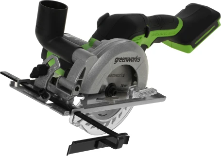 Циркулярная пила (дисковая) Greenworks G24MCS (ручная) D диска.:120мм (1501207)
