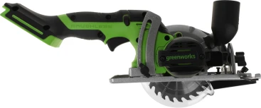 Циркулярная пила (дисковая) Greenworks G24MCS (ручная) D диска.:120мм (1501207)