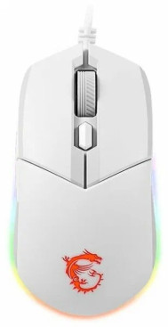 Мышь MSI Clutch GM11 проводная (5000dpi) (Белый)