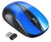 Мышь Оклик 675MW черный/синий оптическая 1200dpi беспров. USB для ноутбука 3but (1025918)