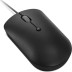 Lenovo 400, проводная, 2400dpi, черный