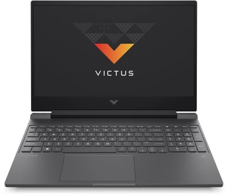 Ноутбук HP Victus 15-fa1035ci Core i7 13700H 16Gb SSD512Gb NVIDIA GeForce RTX4050 6Gb 15.6" IPS FHD (1920x1080) FreeDOS silver WiFi BT Cam (84J96EA)