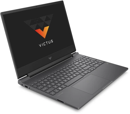 Ноутбук HP Victus 15-fa1035ci Core i7 13700H 16Gb SSD512Gb NVIDIA GeForce RTX4050 6Gb 15.6" IPS FHD (1920x1080) FreeDOS silver WiFi BT Cam (84J96EA)
