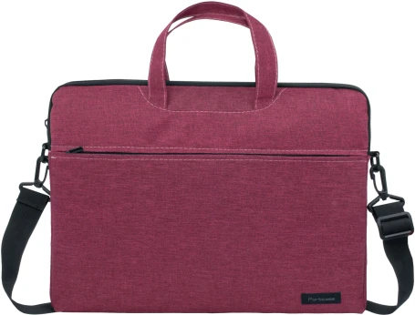 Сумка для ноутбука 15.6" Portcase KCB-165 Bordo бордовый нейлон/полиэстер