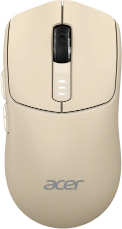 Acer OMR312, беспроводная, 3200dpi, бежевый