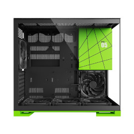 Geometric Future Model 5 NV Style Limited Edition with fans, E-ATX, 5x140mm ARGB, 1AM5WKNV01100