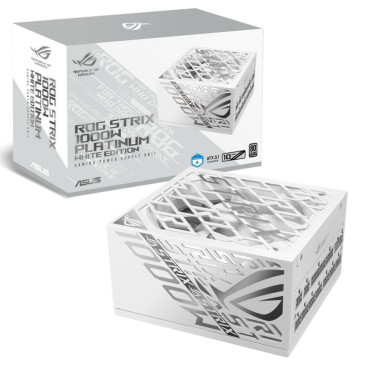 ASUS ROG-STRIX-1000P-GAMING-WHITE, 1000W, 80 PLUS Platinum, белый