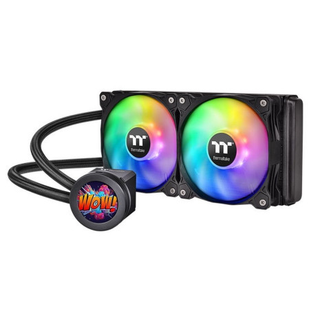 Thermaltake Floe Ultra 240 RGB, LGA1700/1200/115X/AM5/AM4, CL-W349-PL12SW-A, черный
