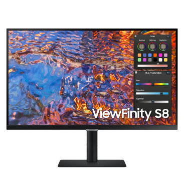 27" Samsung UHD S27B800PXI, черный