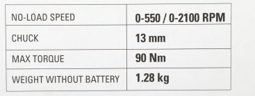 Дрель-шуруповерт Greenworks GD24DD90 аккум. патрон:быстрозажимной (3707507)