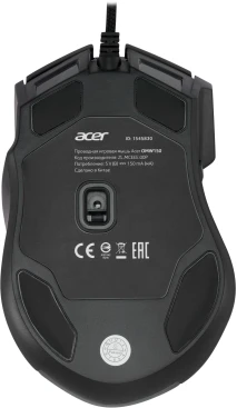 Acer OMW150, проводная, 4800dpi, черный