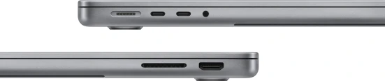 Ноутбук Apple MacBook Pro A2918 M3 8 core 16Gb SSD512Gb/10 core GPU 14.2" Liquid Retina XDR (3024x1964) macOS grey space WiFi BT Cam (Z1C800132)