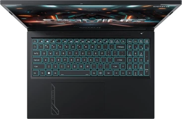 Ноутбук Gigabyte G6 Core i7 13620H 32Gb SSD1Tb NVIDIA GeForce RTX4060 8Gb 16" IPS FHD+ (1920x1200) без ОС black WiFi BT Cam (KF-H3KZ894KD/32)