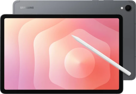 Планшет Samsung Galaxy Tab S11 BSM-X730 9400 Plus (3.73) 8C RAM12Gb ROM256Gb 11" AMOLED 2X 2560x1600 Android 15 серый 13Mpix 12Mpix BT WiFi microSD 2Tb 8400mAh