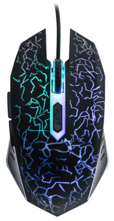 Оклик 895G HELLFIRE, проводная, 3200dpi, черный