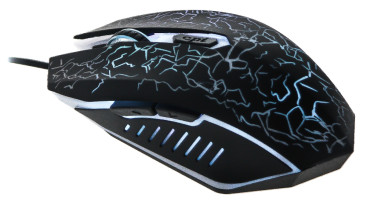 Оклик 895G HELLFIRE, проводная, 3200dpi, черный