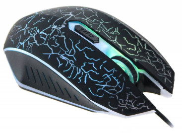 Оклик 895G HELLFIRE, проводная, 3200dpi, черный