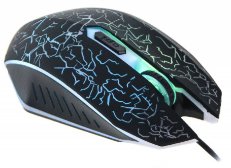 Оклик 895G HELLFIRE, проводная, 3200dpi, черный