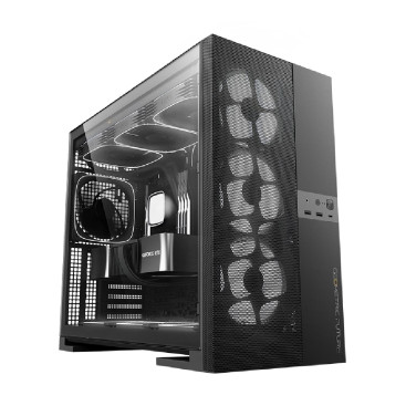 Geometric Future Model 5 Vent Black, E-ATX, Black, 1AM5VTBK00100