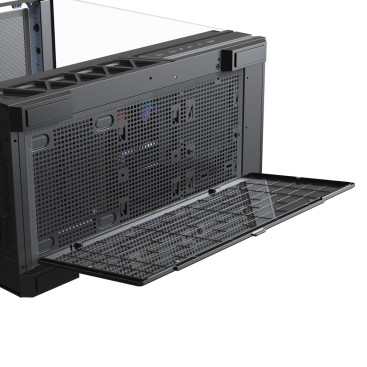 XASTRA Q700 4ARGB-C10-UC, ATX, Aquarium, 4x120mm ARGB, Black, Q700-4FM12A-C10-UC