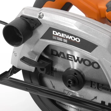 Циркулярная пила (дисковая) Daewoo DAS 1500-190 1500Вт (ручная) D диска.:190мм