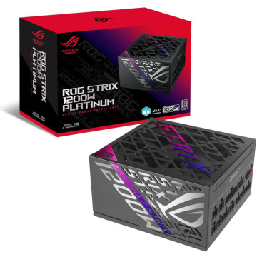ASUS ROG-STRIX-1200P-GAMING, 1200W, 80 PLUS Platinum, черный
