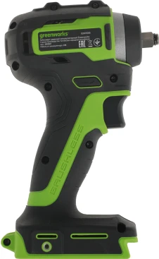 Гайковерт Greenworks G24IW200 аккум. патрон:квад.3/8" (3803607)