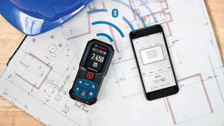 Лазерный дальномер Bosch GLM 50-27 C 2кл.лаз. 635нм цв.луч. красный в кейсе (0601072T00)