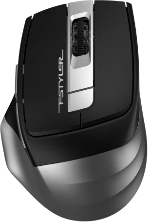A4Tech Fstyler FB35, беспроводная, 2000dpi, серый