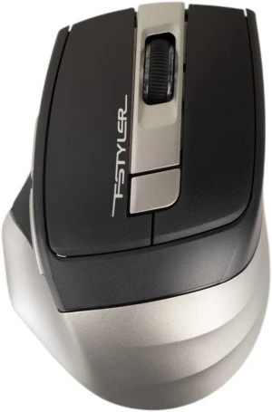 A4Tech Fstyler FB35, беспроводная, 2000dpi, серый