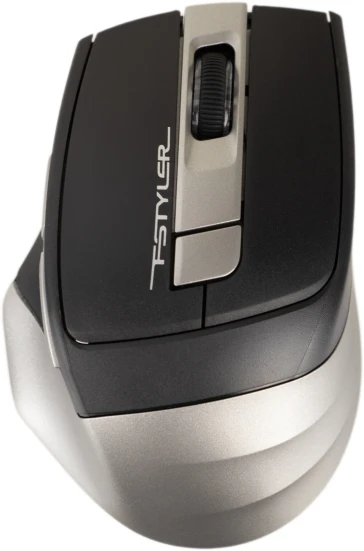 A4Tech Fstyler FB35, беспроводная, 2000dpi, серый