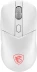 MSI VERSA 300 W MS-8ZBD, беспроводная, 8000dpi, белый