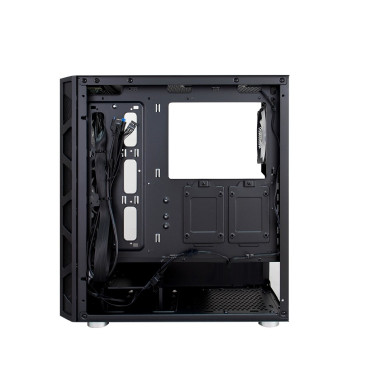 1STPLAYER FIREBASE XP, ATX, 4x120mm FRGB, Black, XP-BK-4F1