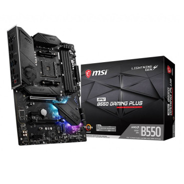MSI MPG B550 GAMING PLUS socket AM4