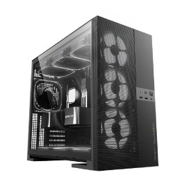 Geometric Future Model 5 Vent Black with fans, E-ATX, 5x140mm ARGB, Black, 1AM5VTBK01100