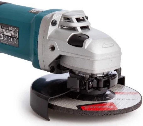 Углошлифовальная машина Makita 9565CR, 1400Вт 12000об/мин рез.шпин.:M14 d=125мм